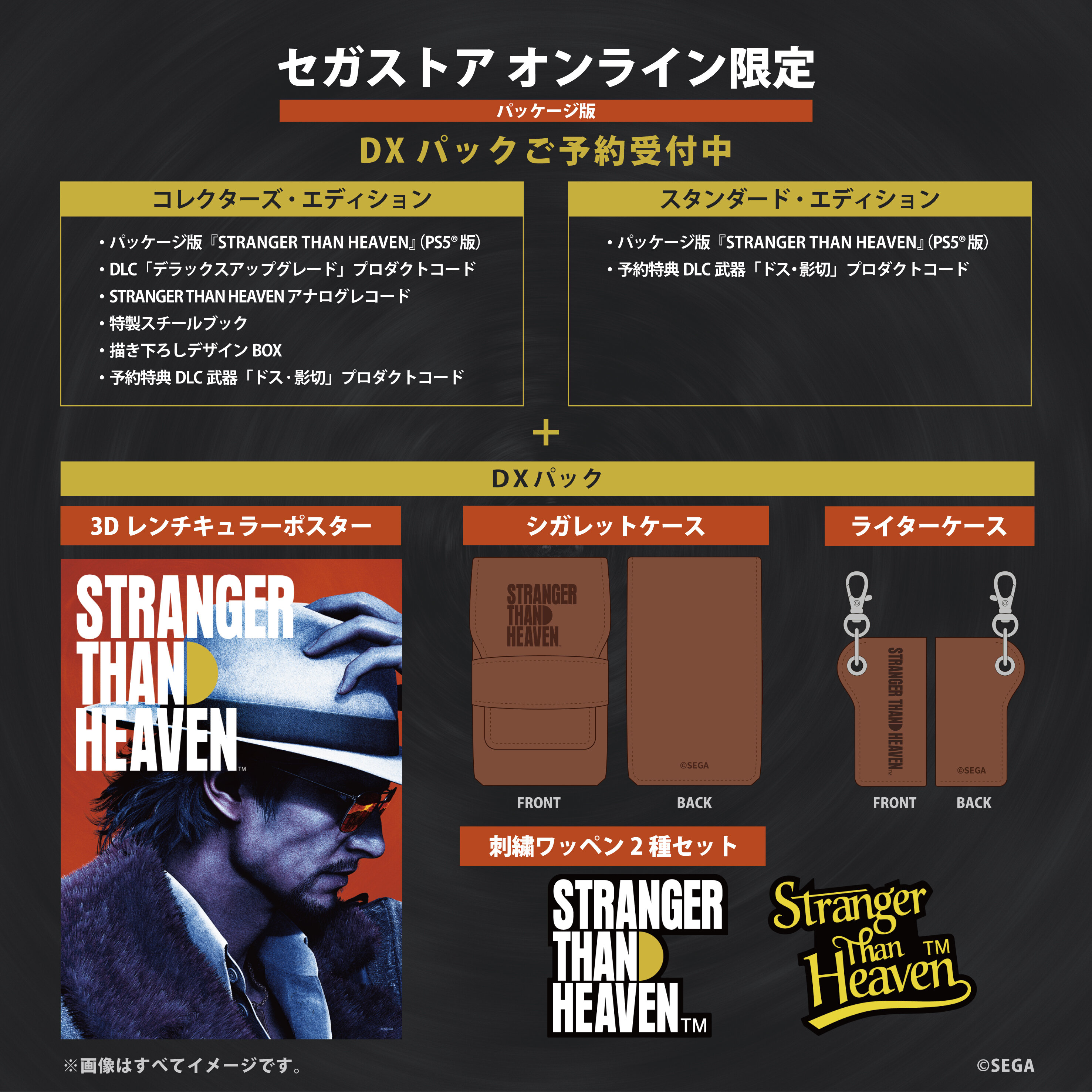 STRANGER THAN HEAVEN』 販売店別の早期購入特典の情報を公開｜NEWS